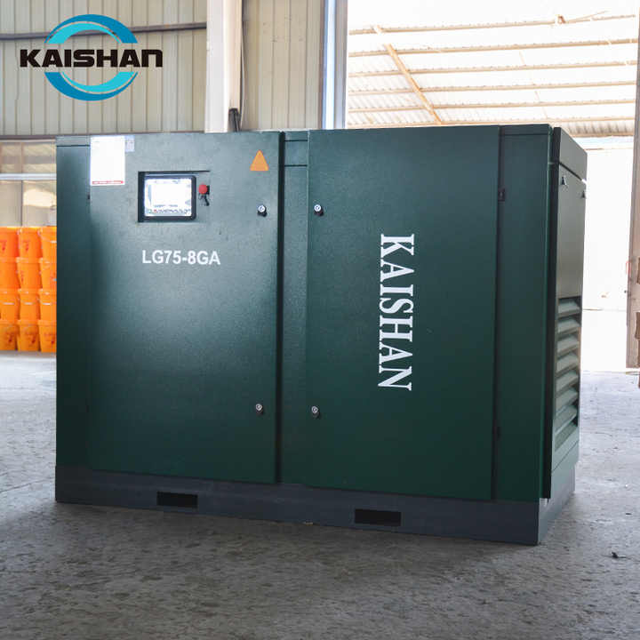 LG75 KAISHAN 100hp 500cfm stationary screw air compressor