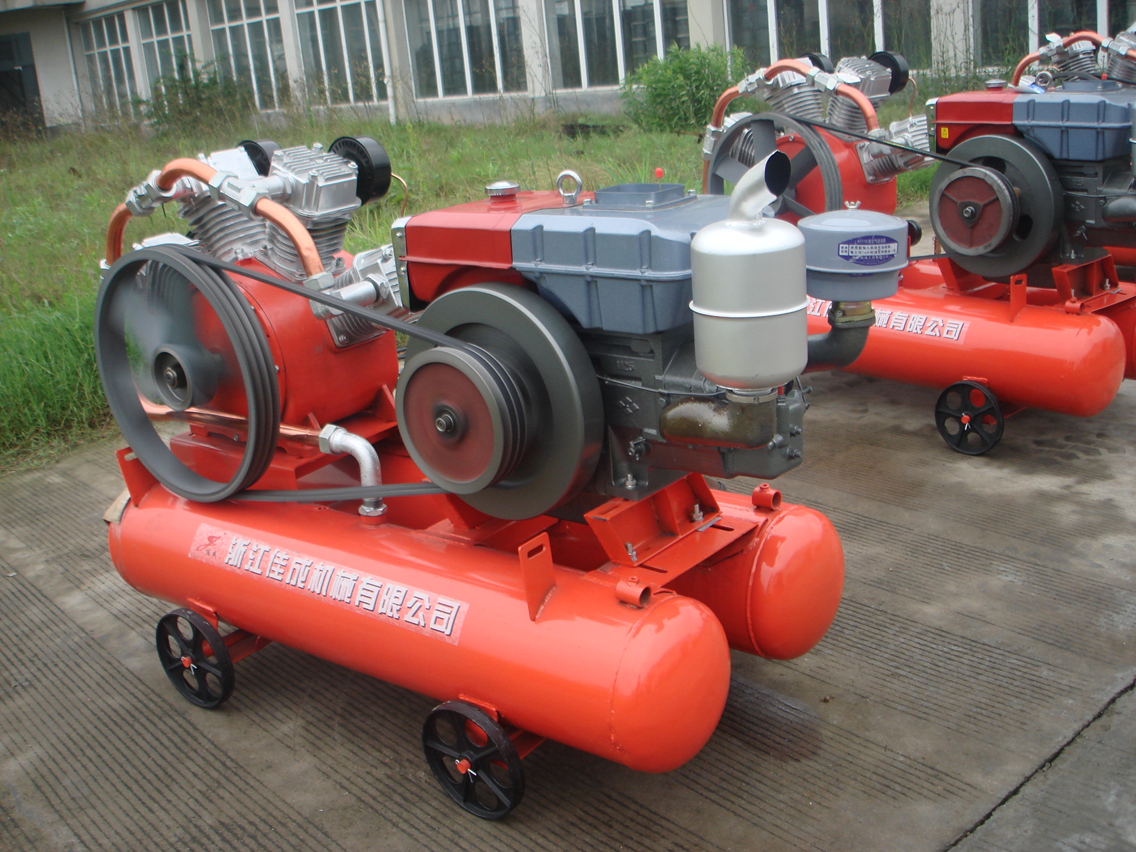 SF4.0-5 4 cylinders diesel engine mining air compressor