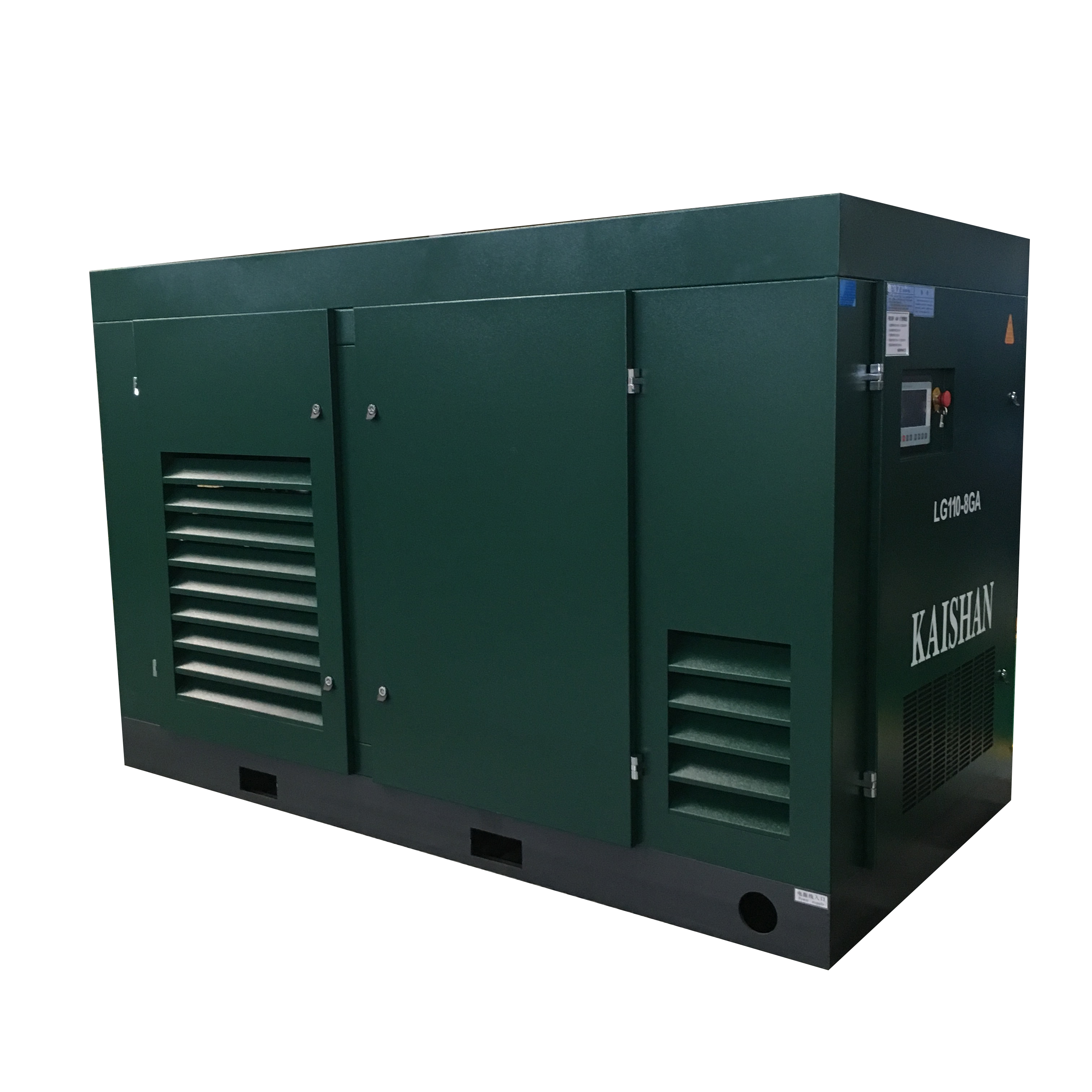 LG110 KAISHAN 110KW Large screw compressor driven by electric motor