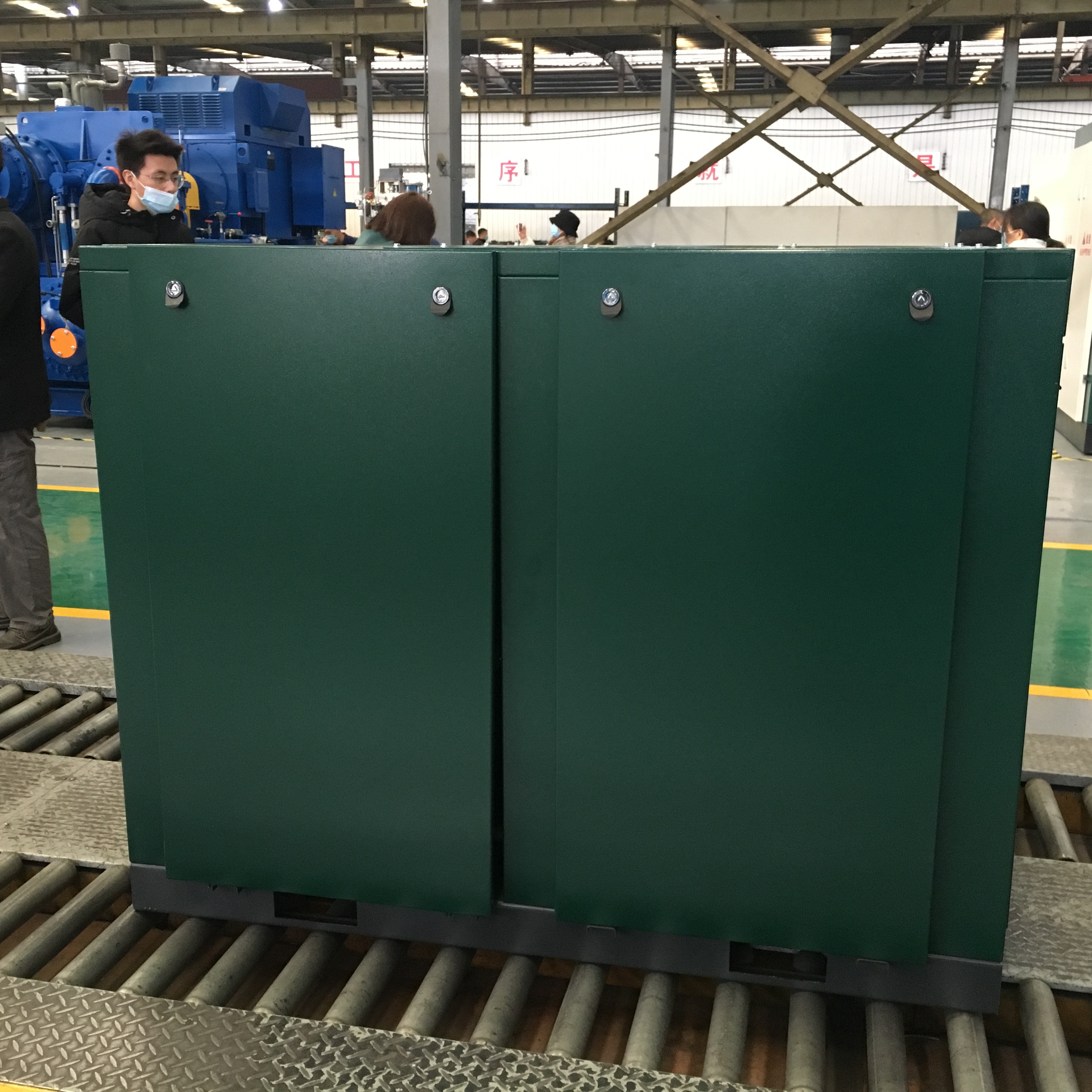 LG30 KAISHAN 192cfm 8bar electric screw compressor for plants